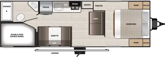 260BHSE Floorplan Image