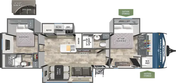 340DB Floorplan Image