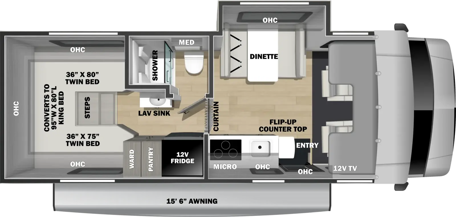 Solera 2532S Floorplan