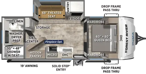 2420RBS Floorplan Image