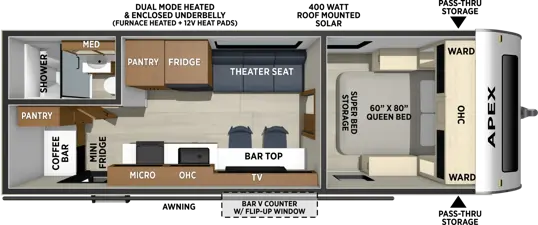 205RB Floorplan Image