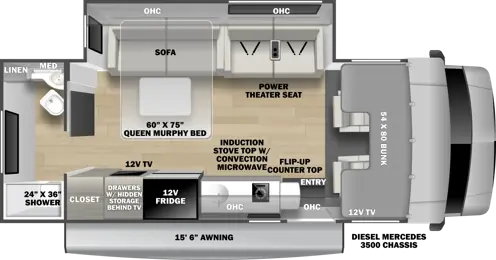 2402TSD Floorplan Image