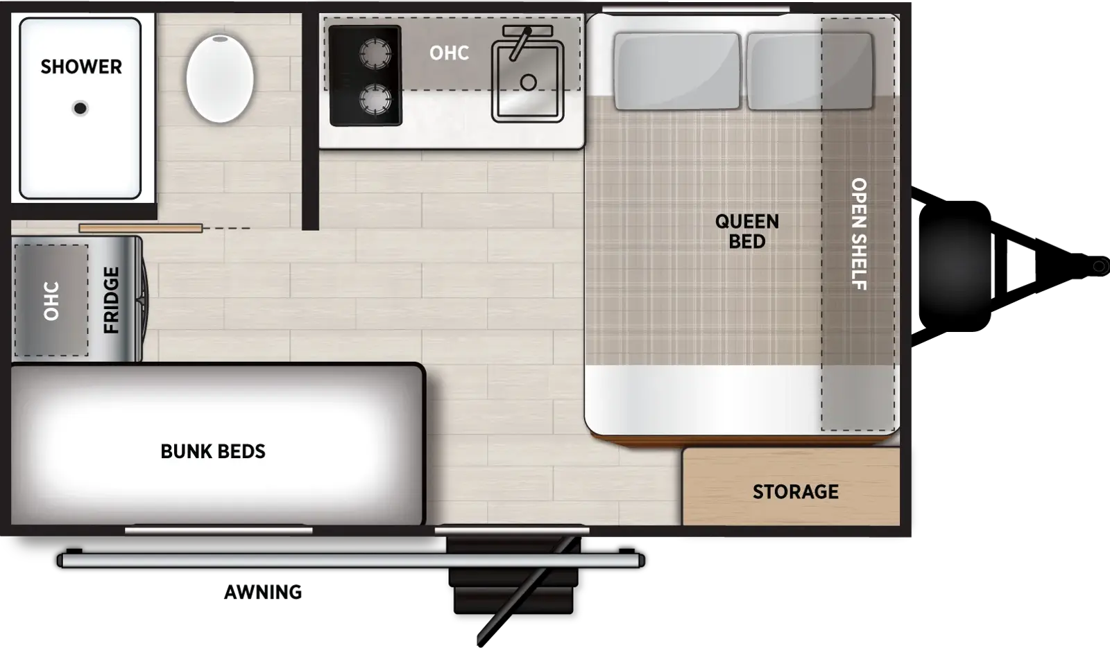 Salem Fsx 136BH Floorplan
