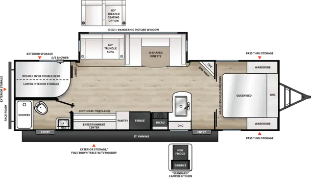 273DBHCK Floorplan Image
