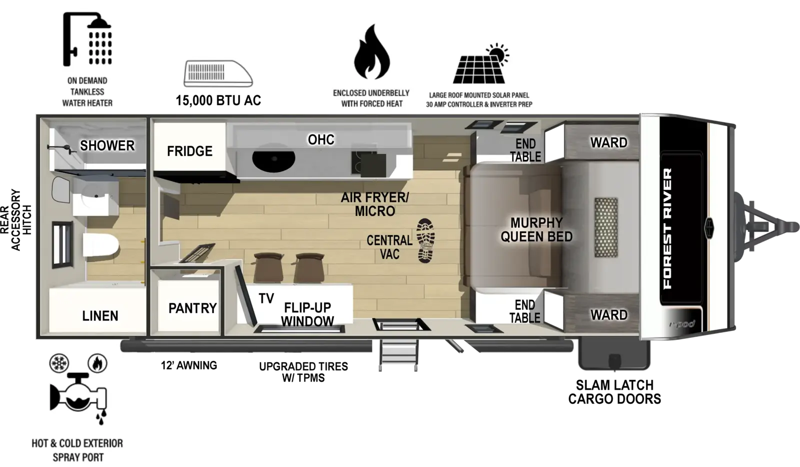 R Pod RP-197 Floorplan