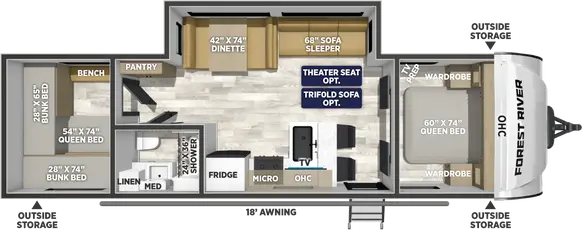 303BHTB Floorplan Image