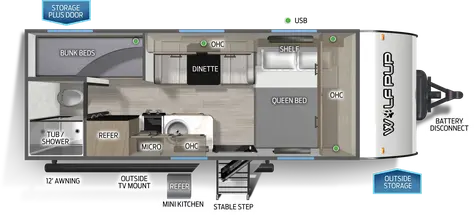 16BHSBLW Floorplan Image