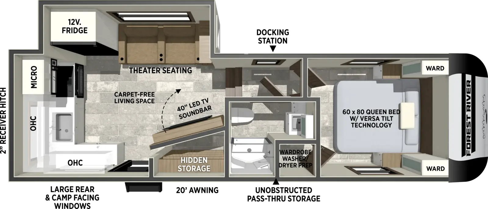 Impression 235RW Floorplan