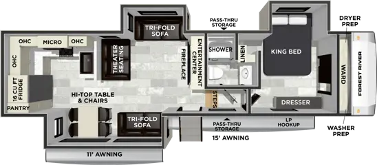 33CHEF Floorplan Image