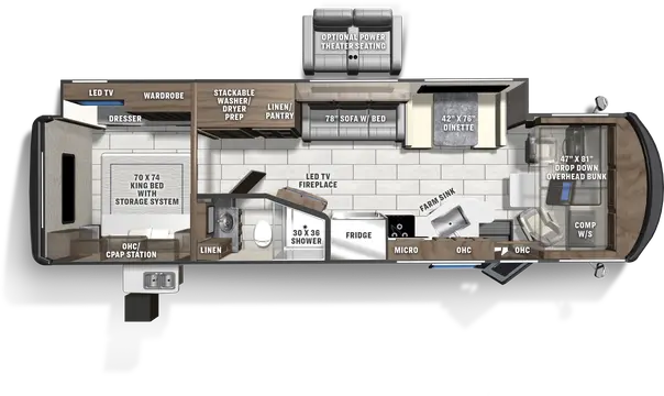 335FS Floorplan Image