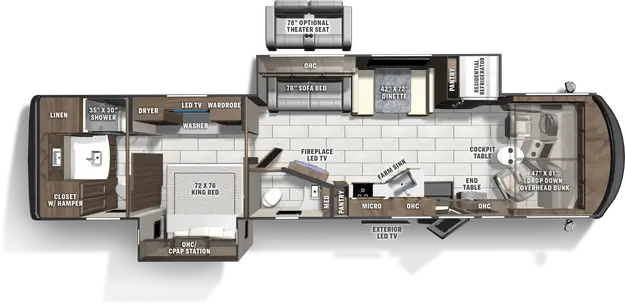 365RB Floorplan Image