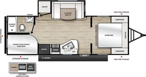 231BHS Floorplan Image