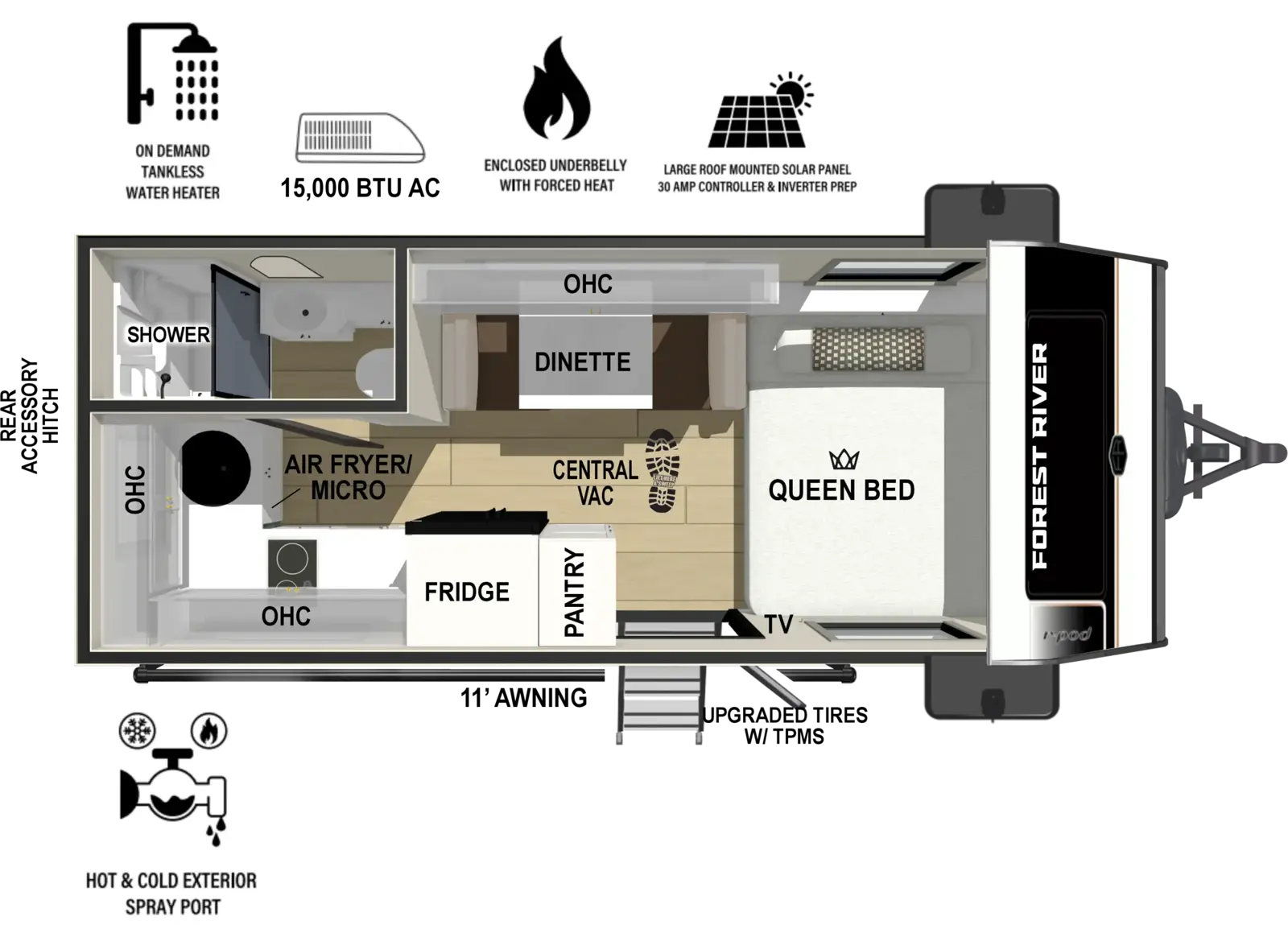 R Pod RP-194 Floorplan