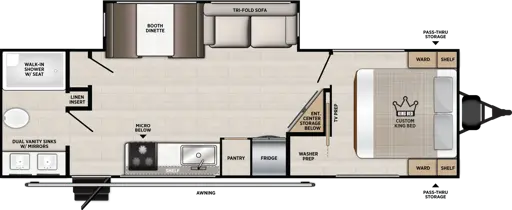 2600RB Floorplan Image