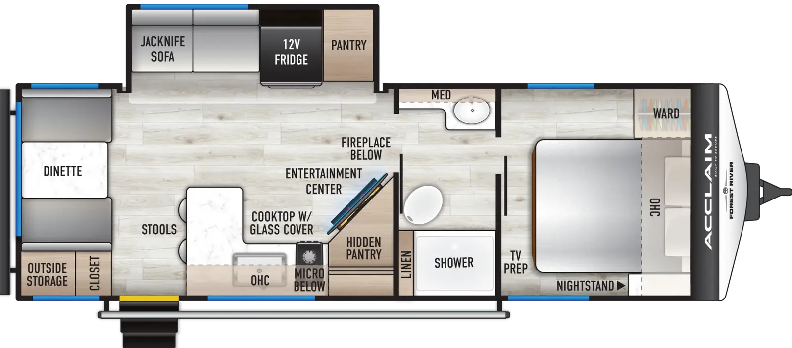 Acclaim 24RD floorplan