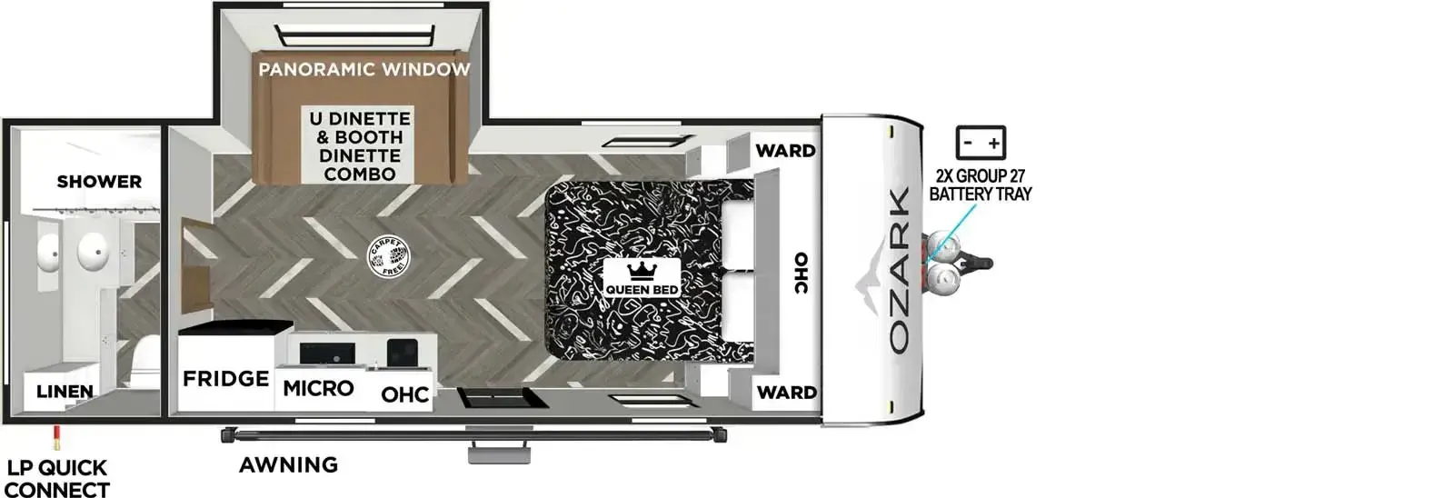 1670RB Floorplan Image