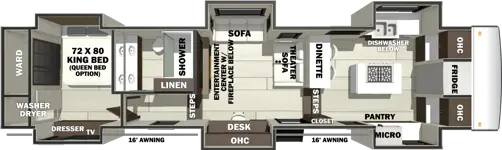 421FK Floorplan Image