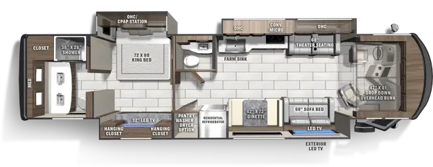 411TS Floorplan Image