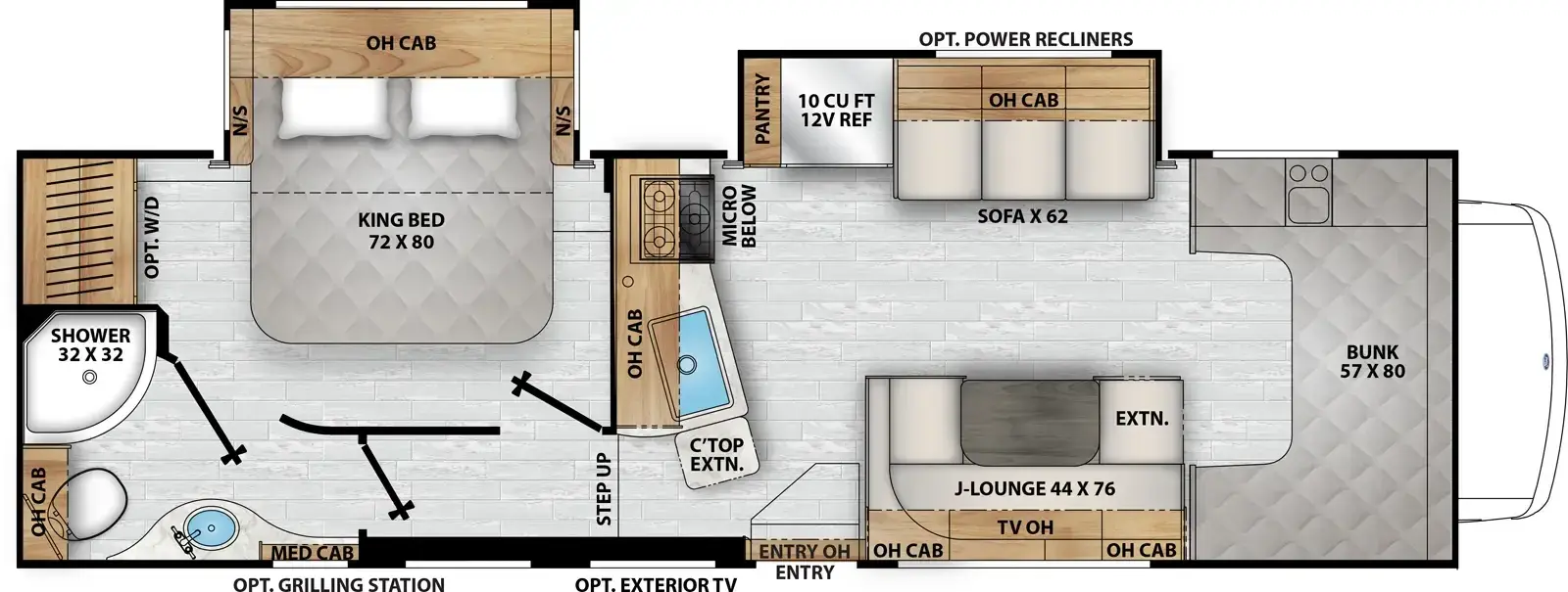 Freelander 30KB floorplan