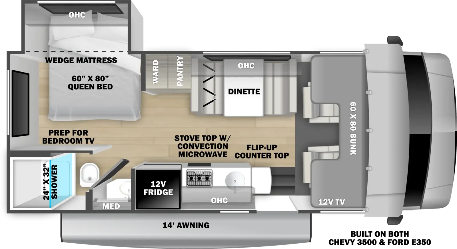 Forester 2251SLE Floorplan