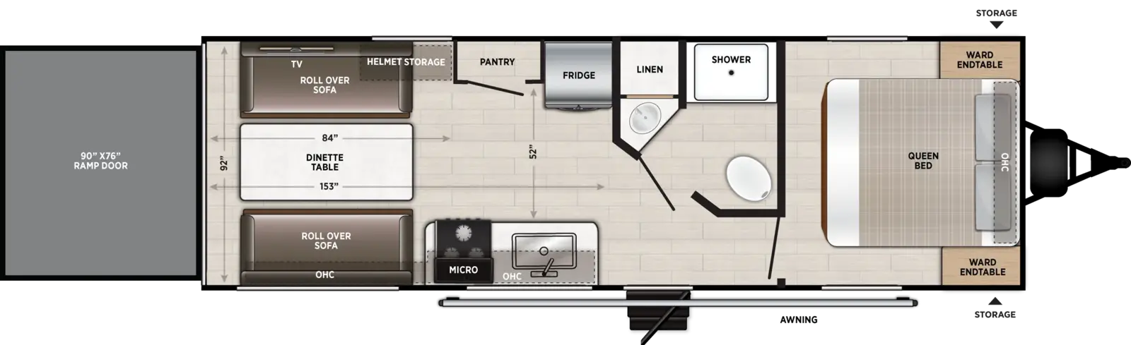 Salem Fsx 230GT Floorplan