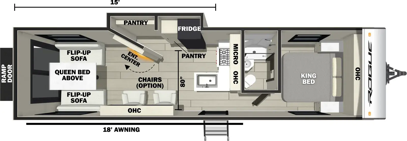 Vengeance Rogue SUT 28SUT floorplan