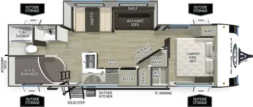 27BHX Floorplan Image