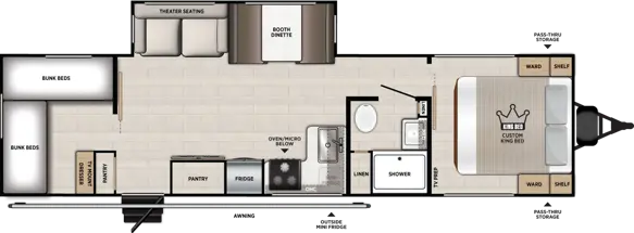 2950QB Floorplan Image