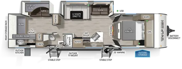 301BH Floorplan Image