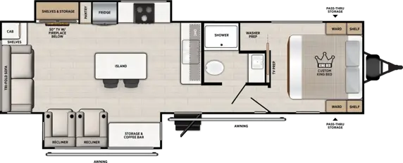2800RL Floorplan Image