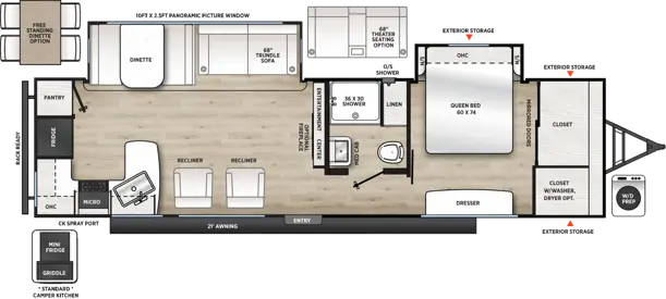 303RKDS Floorplan Image