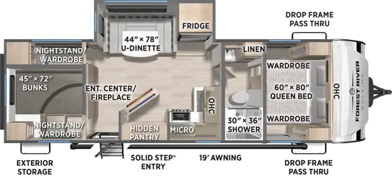 2750BHS Floorplan Image