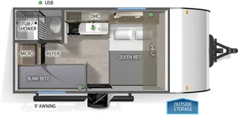 141BHXC Floorplan Image