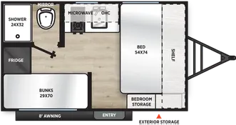 12BH Floorplan Image