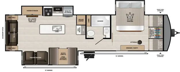308RL Floorplan Image