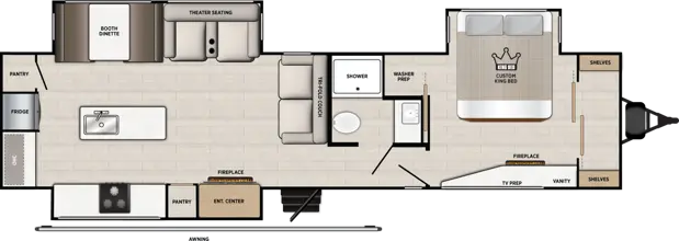 3400XL Floorplan Image
