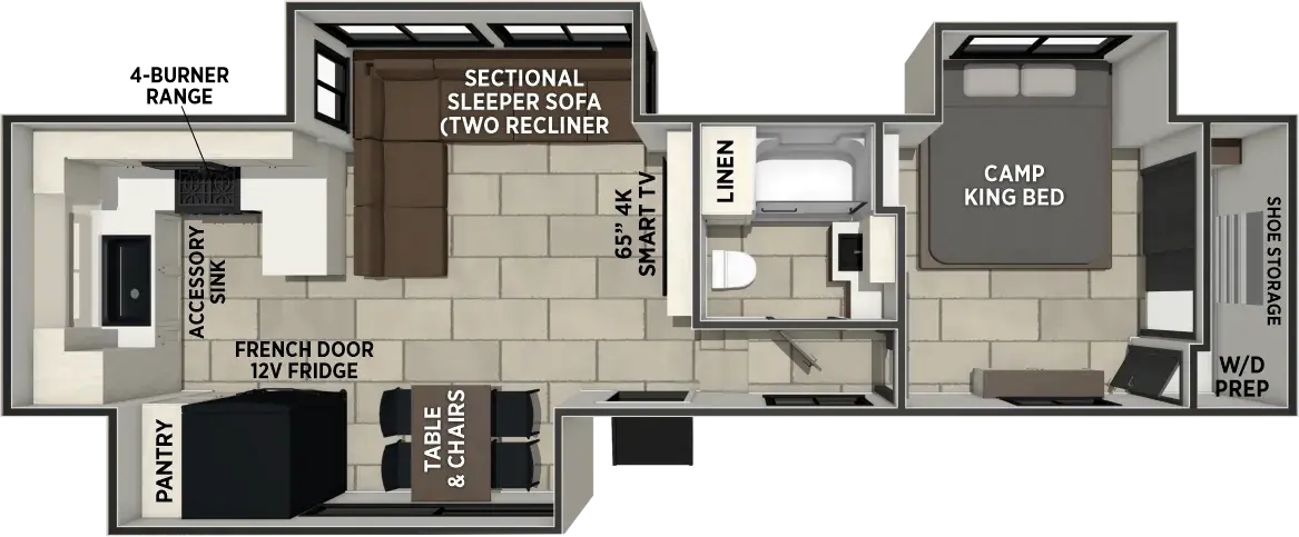 Crusader KING33 Floorplan