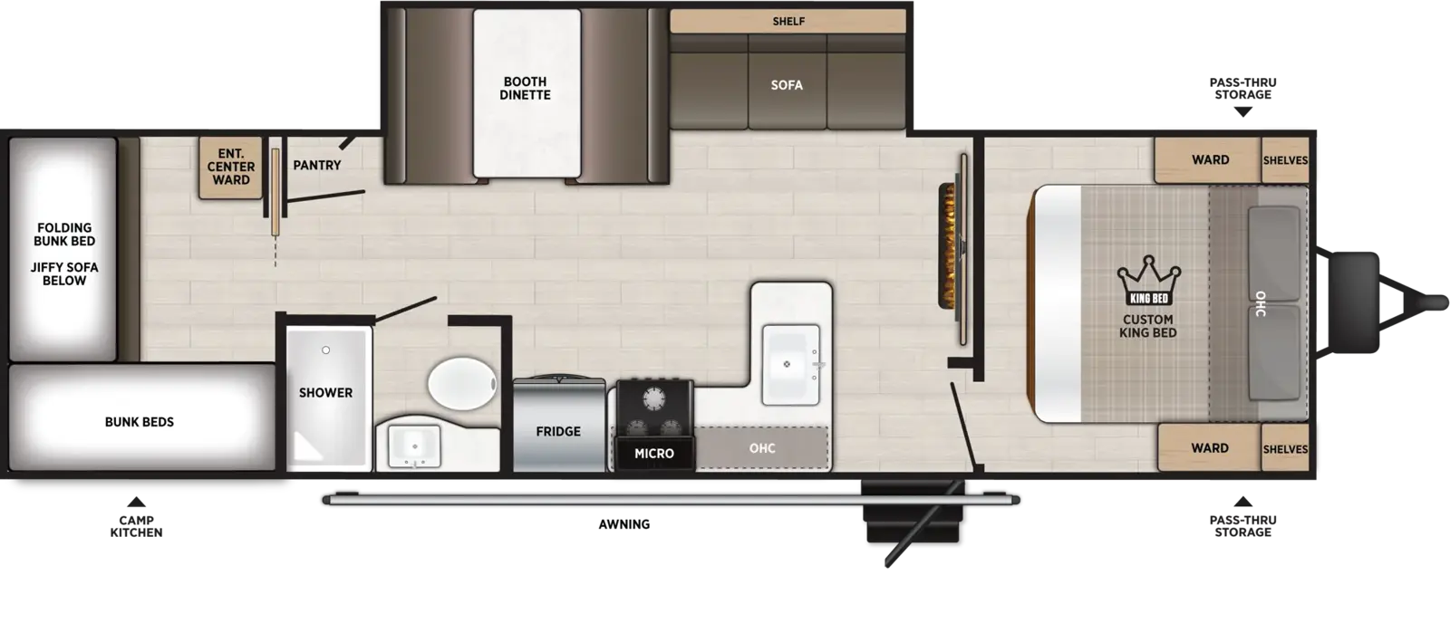 X Lite 273QBXL Floorplan