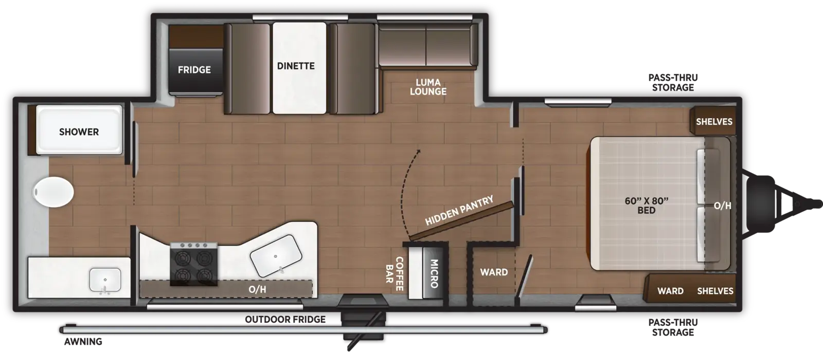 Airelume 255 Floorplan