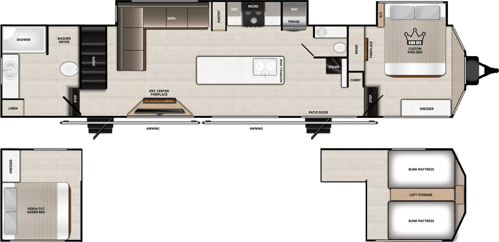 Wildwood Lodge 44ZEN Floorplan