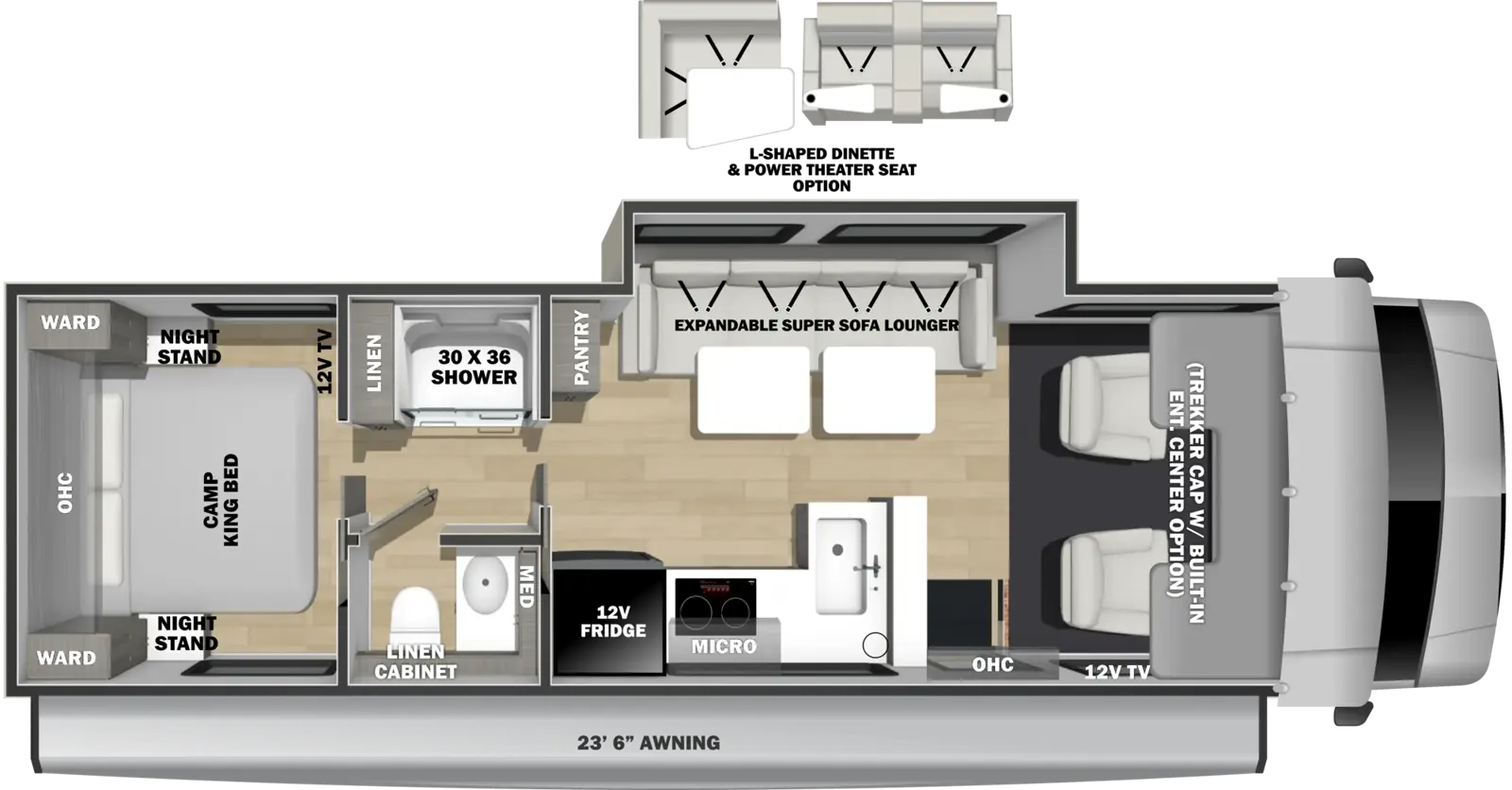 Forester 3151S Floorplan