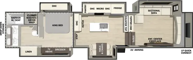 398FL Floorplan Image