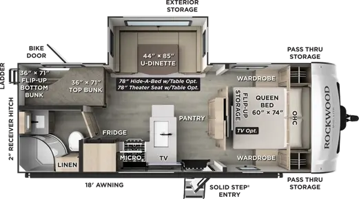 2520BH Floorplan Image