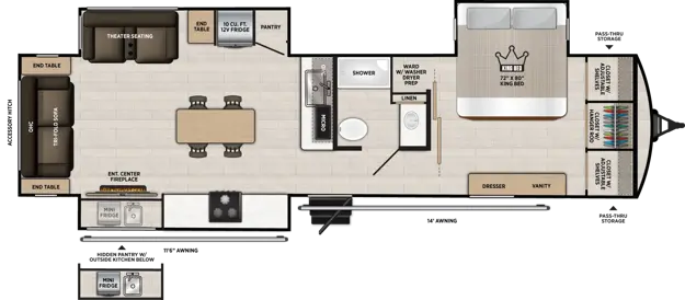 305RLOK Floorplan Image