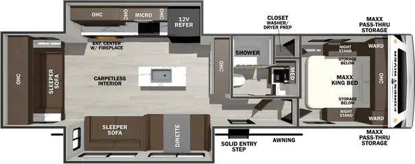 278RLX Floorplan Image