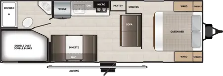 260BHLE Floorplan Image