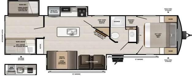 310BHI Floorplan Image
