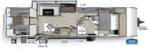 291BHFGC Floorplan Image
