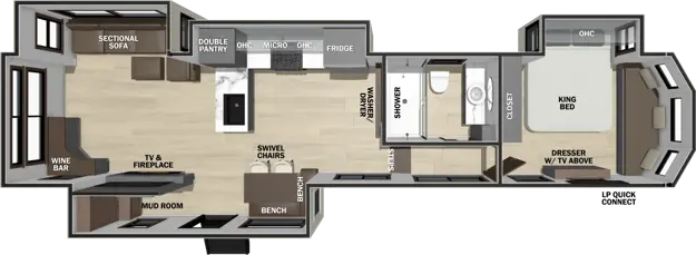412FWC Floorplan Image