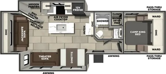 280IK Floorplan Image
